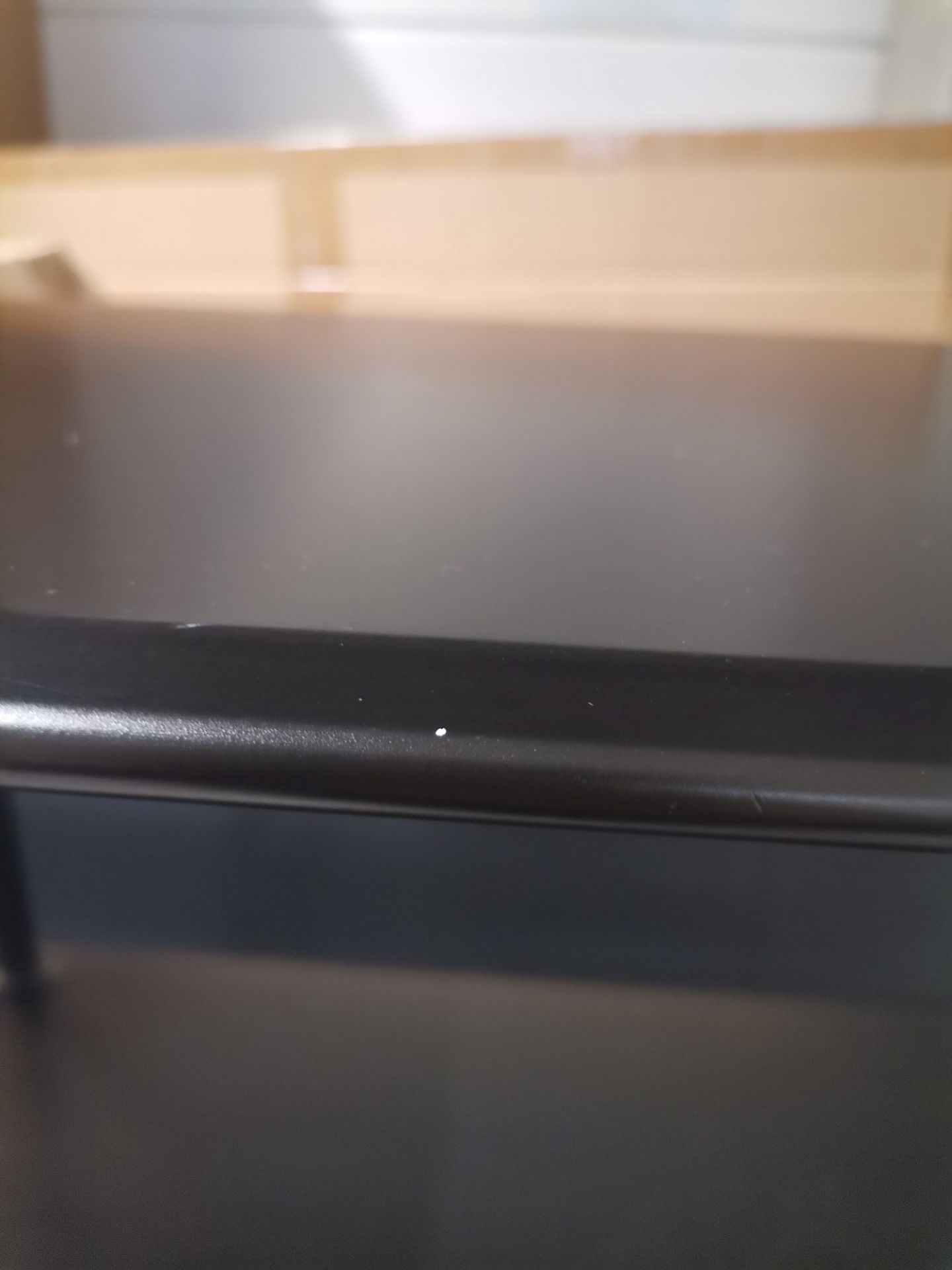 Montana Free Shelf W 203.4 x H 178.1 cm with shelf BLACK COLOUR IMPERFECT ITEMS