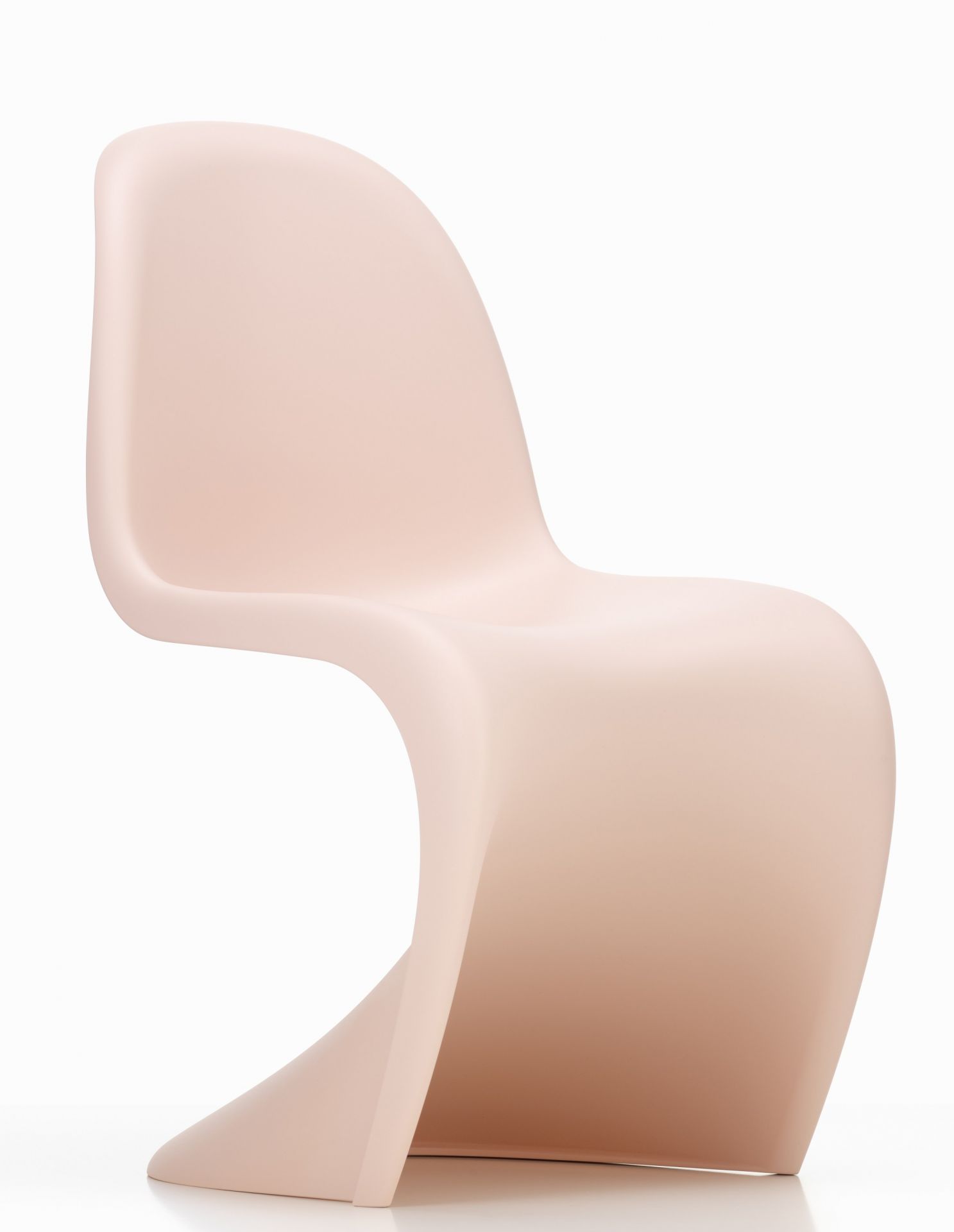 Panton Chair Plastic Vitra Zartrosé NEW HEIGHT