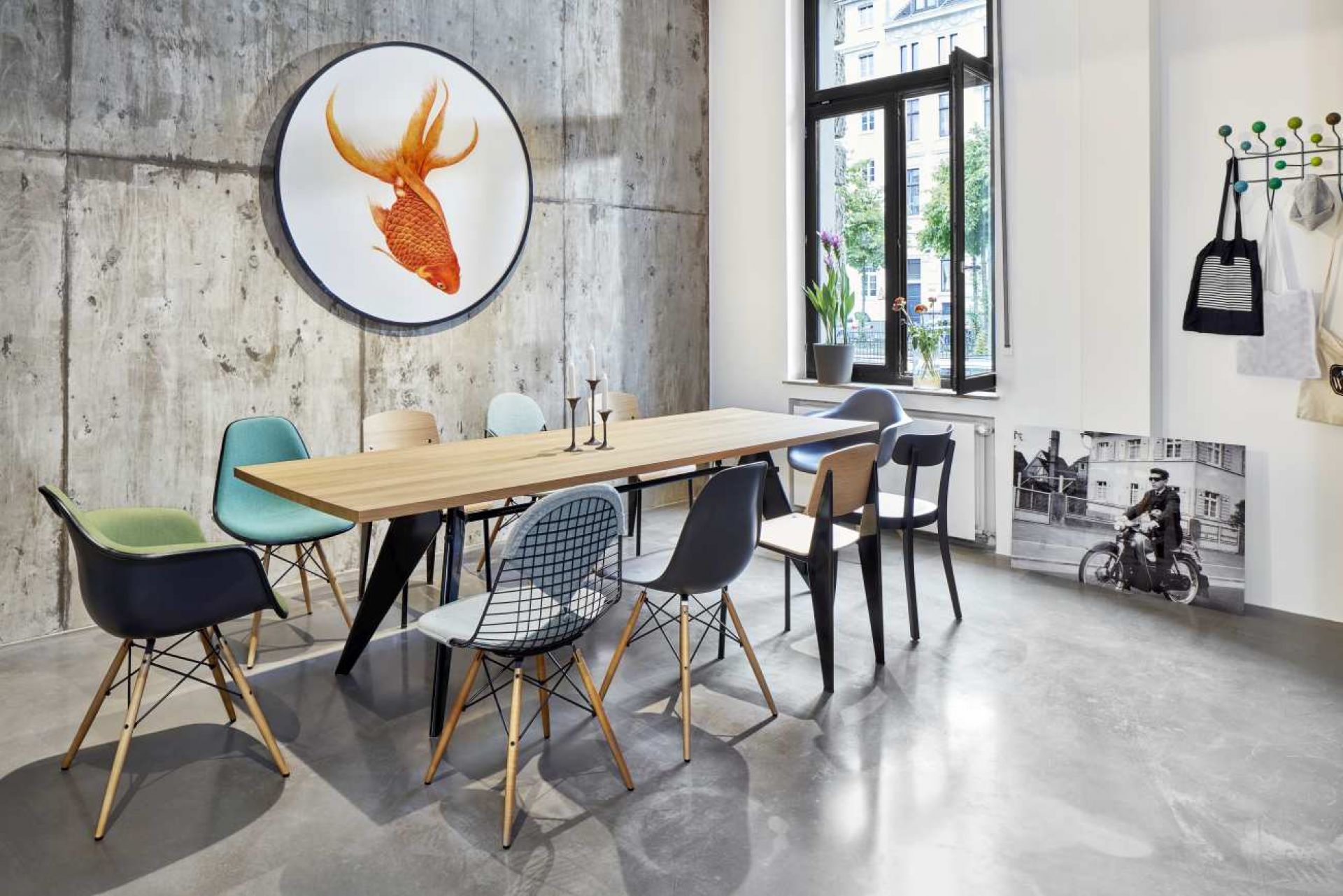 EM Table Wood W 90 x L 180 cm Vitra