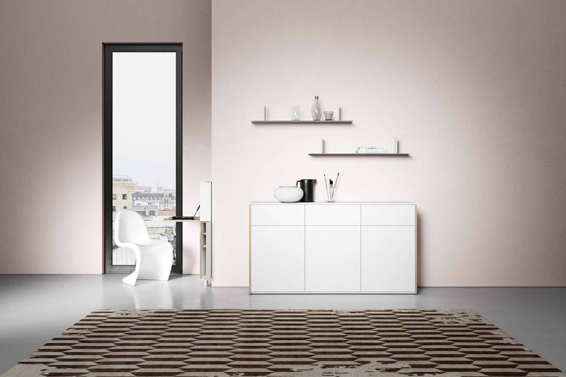 Modular Plus Sideboard with 3 doors and 3 drawers Müller Möbelwerkstätten