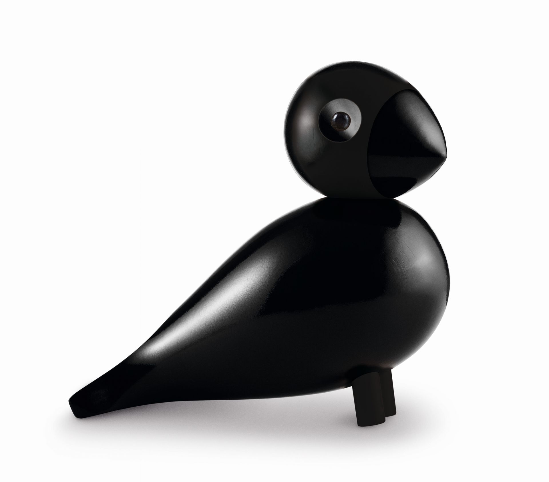 Songbird Ravn large wooden figure Kay Bojesen SINGLE PIECE