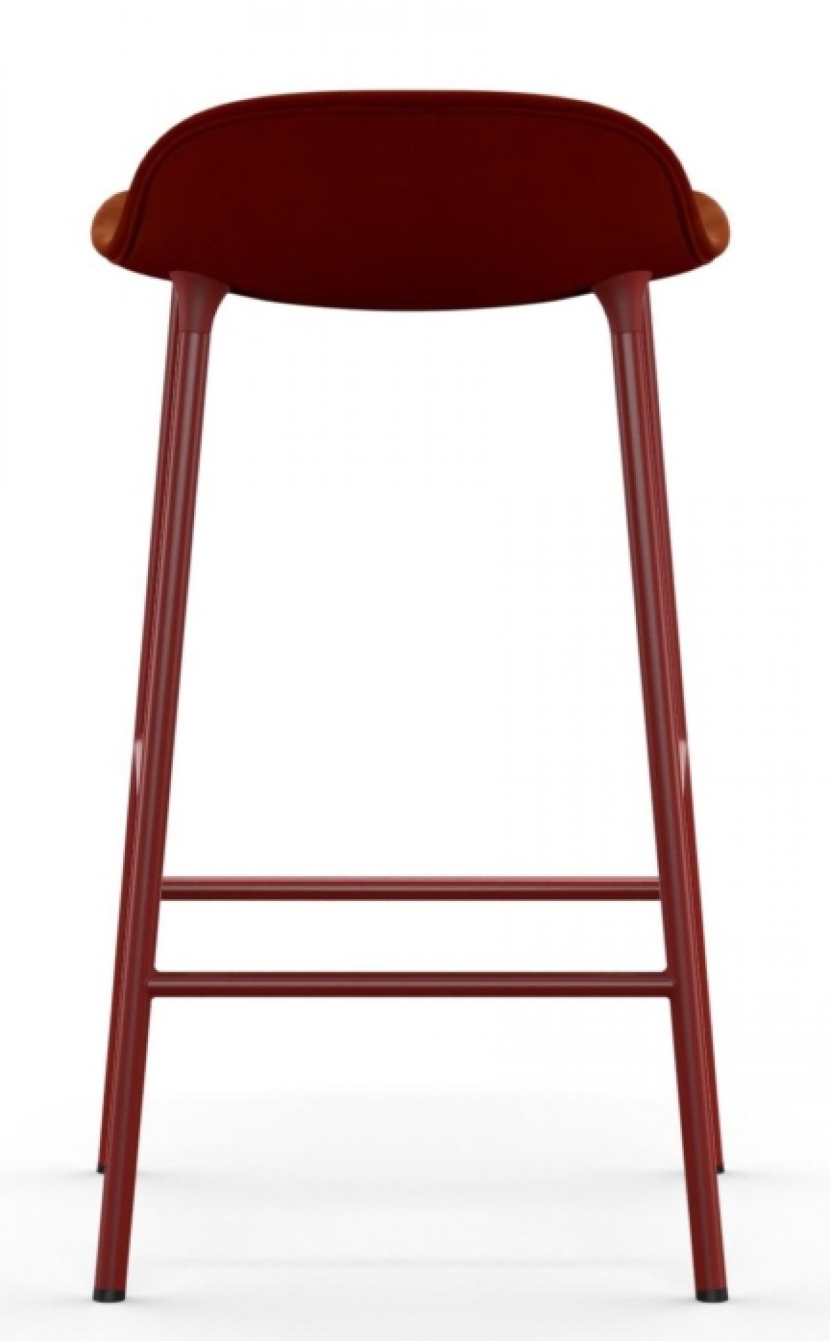 Form Barstool  H 65 cm Steel Upholstered Normann Copenhagen