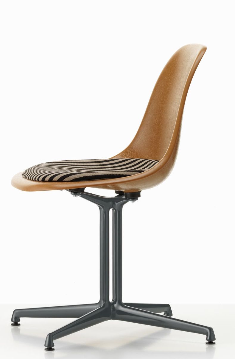 Eames Fibreglass Side Chair La Fonda Ochre Dark Vitra LIMITED EDITION