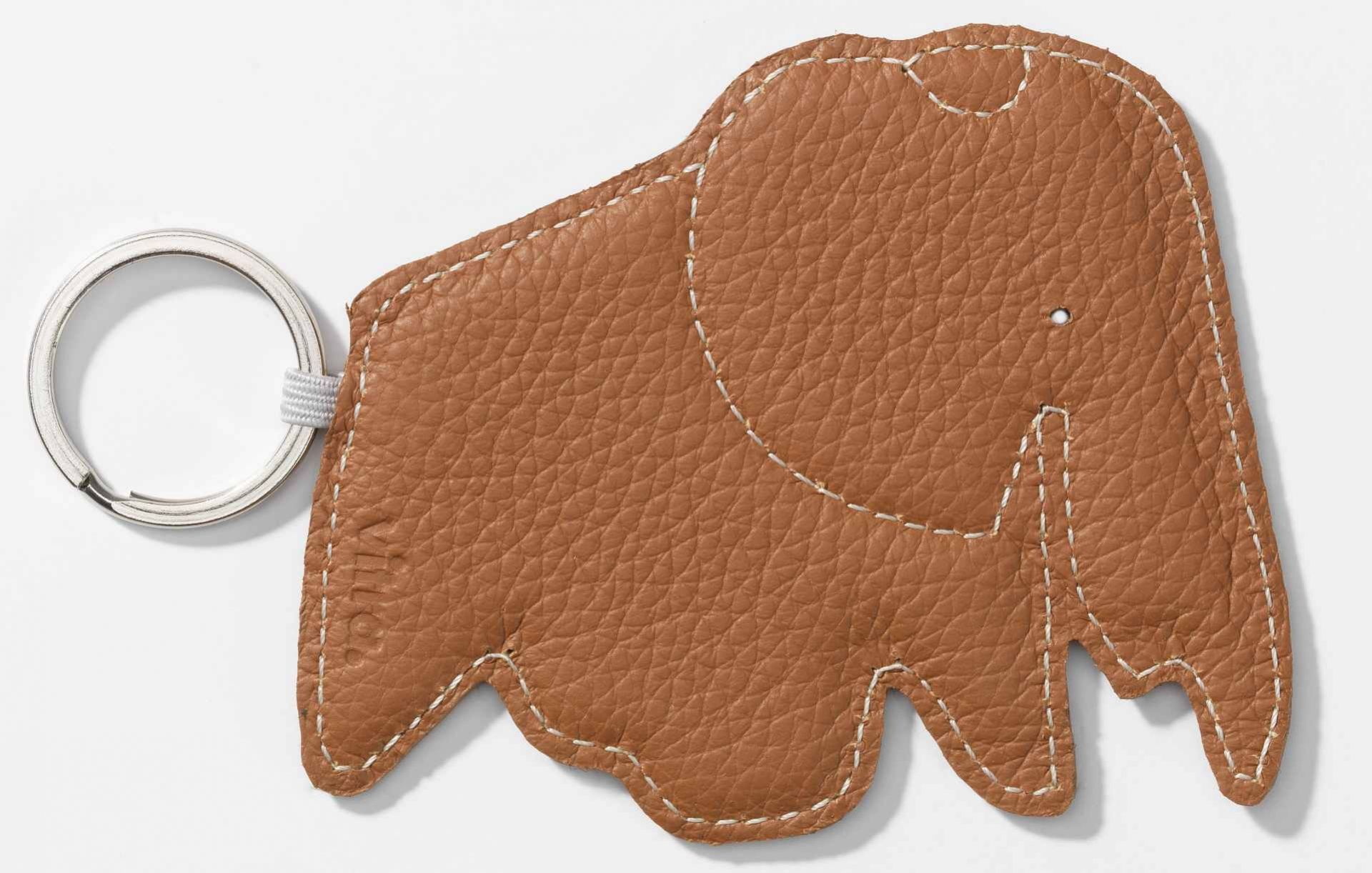 Keyring Keyring Elephant Vitra Cognac