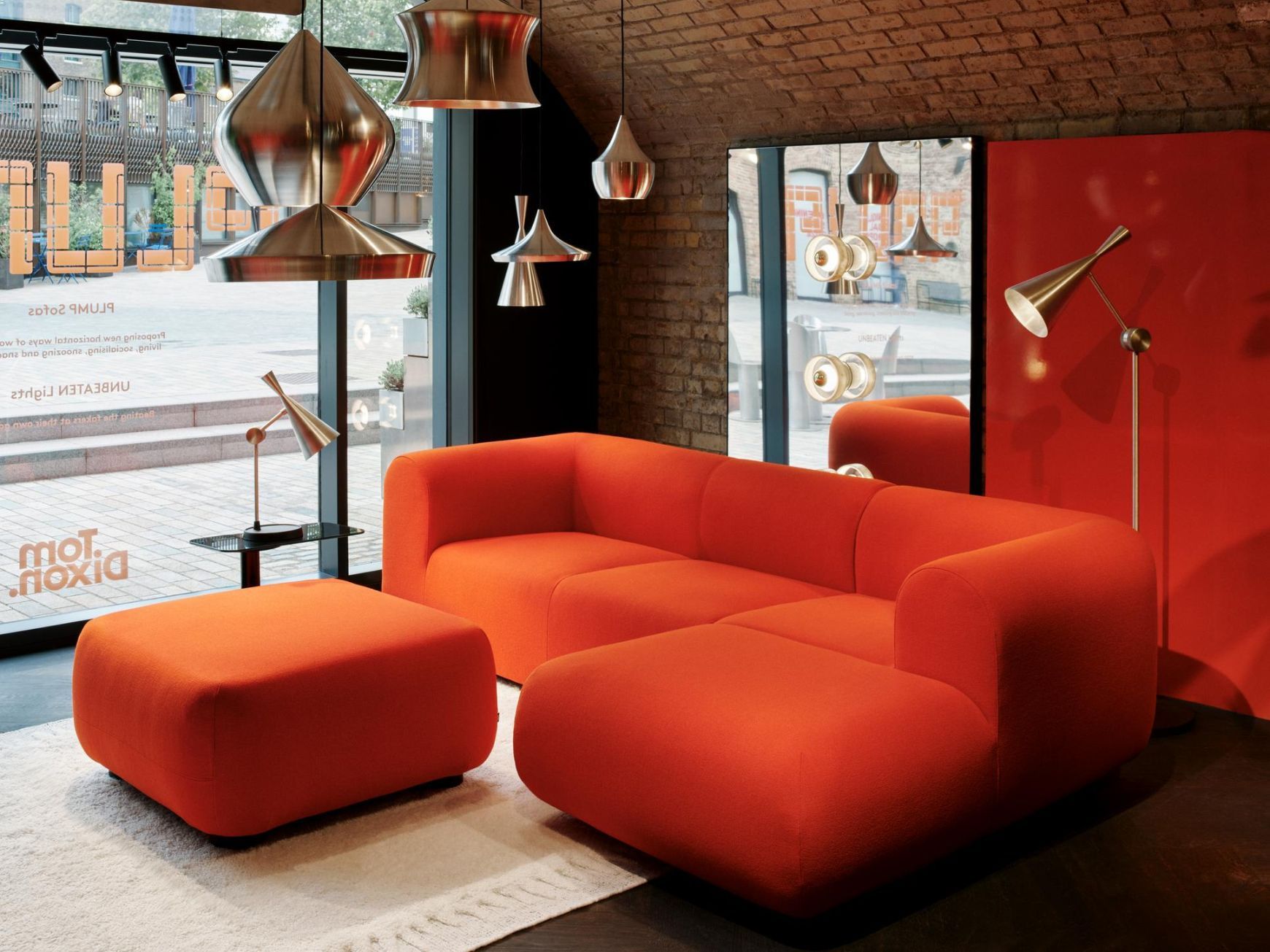Unbeaten Flat pendant light Tom Dixon