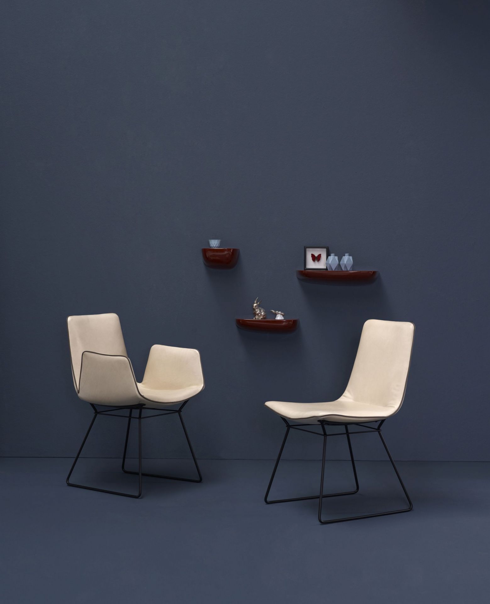 Amelie Armchair low armrests Freifrau Manufaktur
