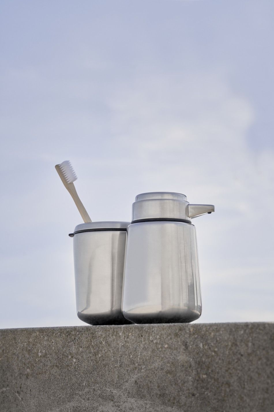 Toothbrush holder stainless steel Vipp