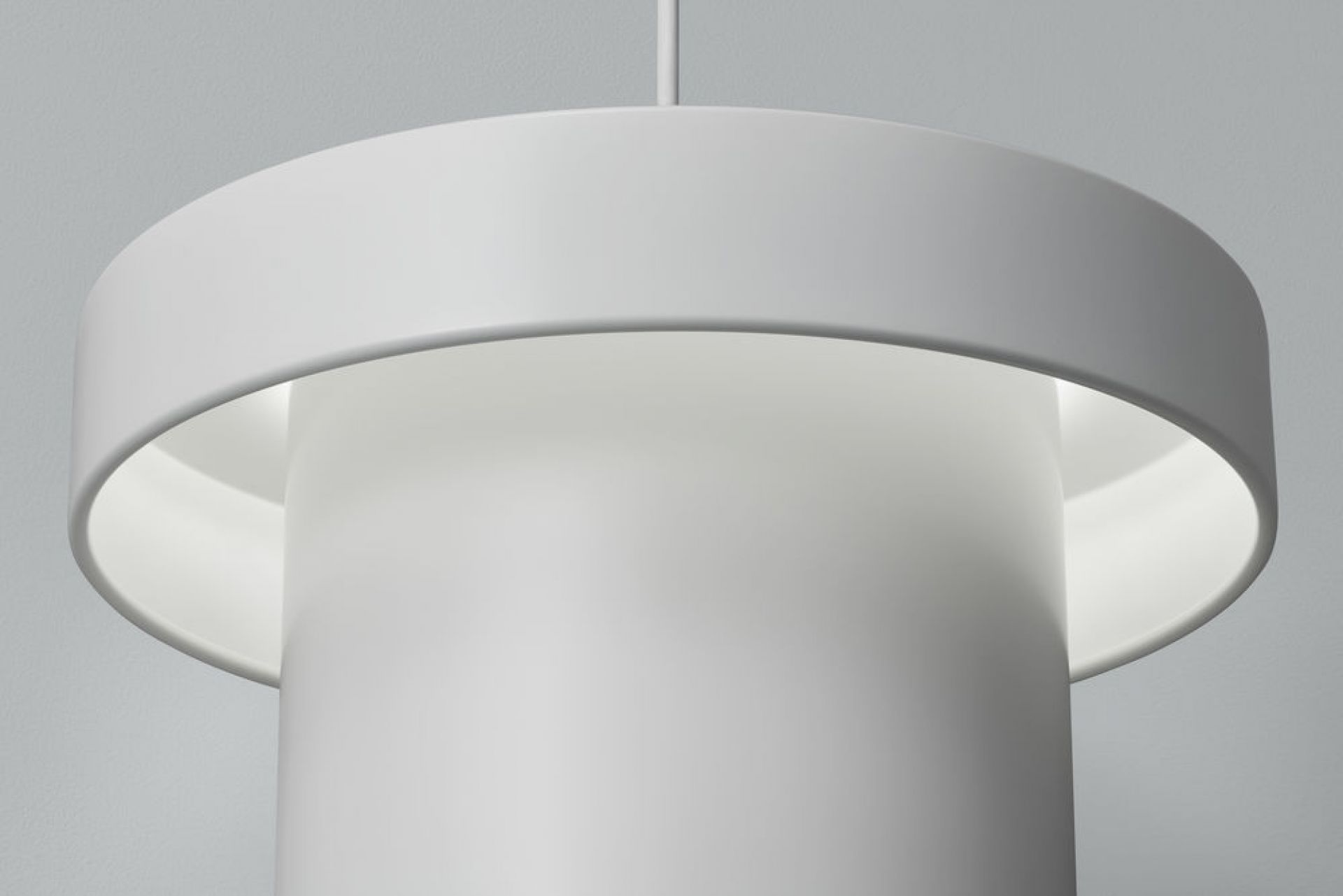 A201 Pendant light Artek White - Brass