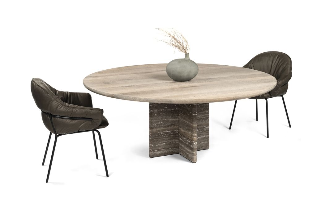 BC17 T-Rox table round dining table Janua Ø 110 x H 75 cm