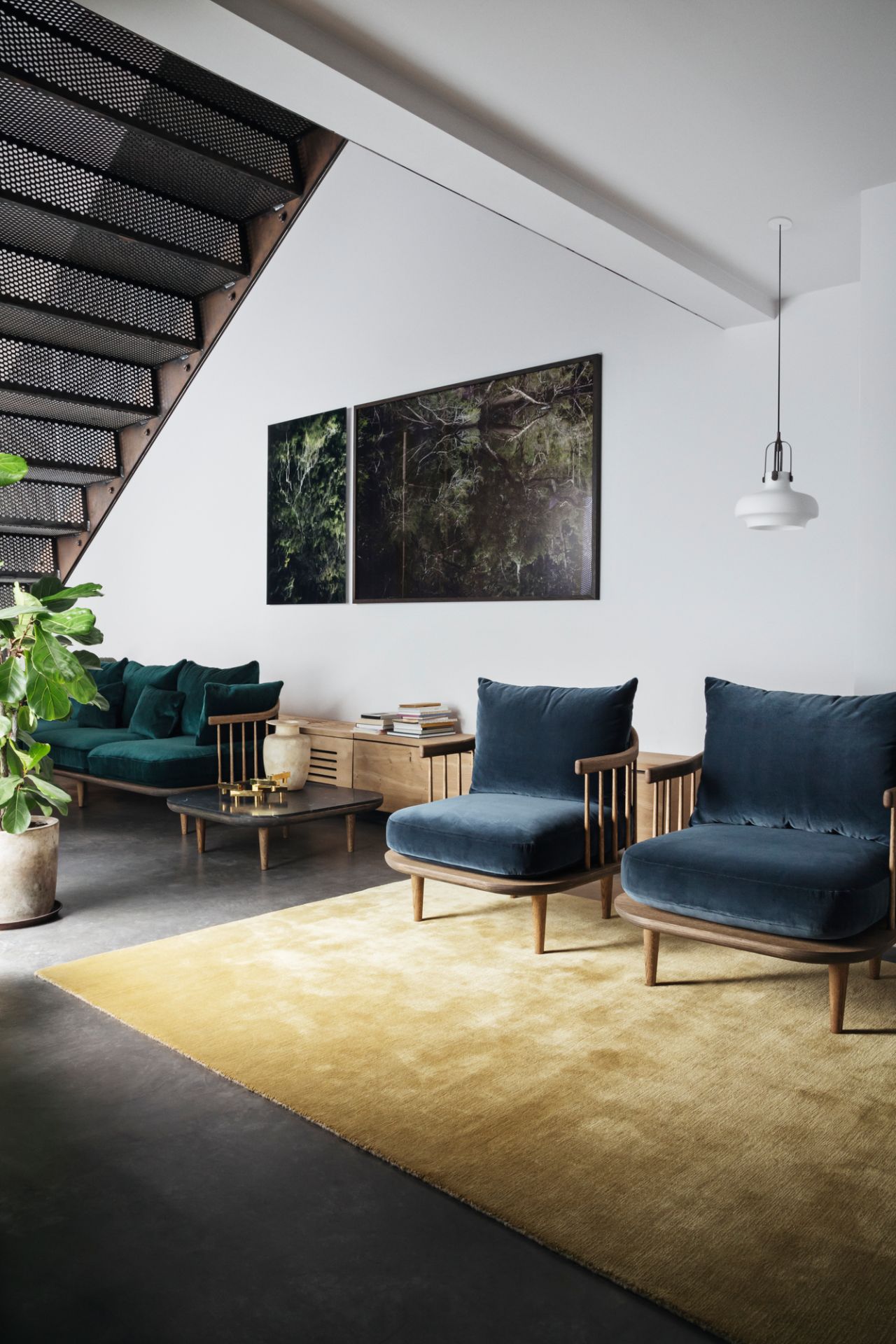 Fly Lounge 3-Seater Sofa SC12 AndTradition