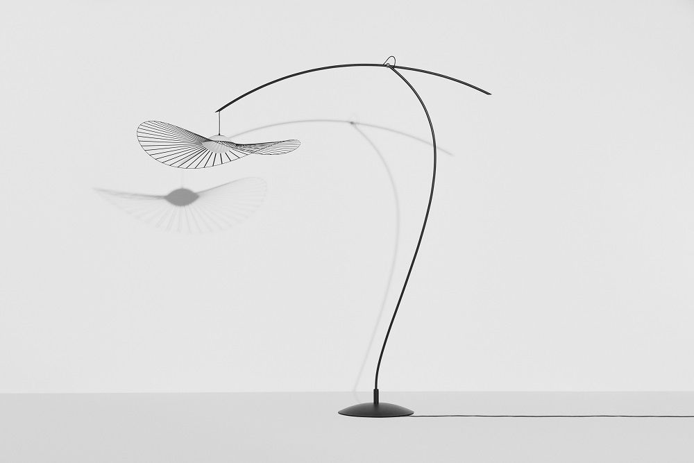 Vertigo Nova Floor Lamp Petite Friture Black/White