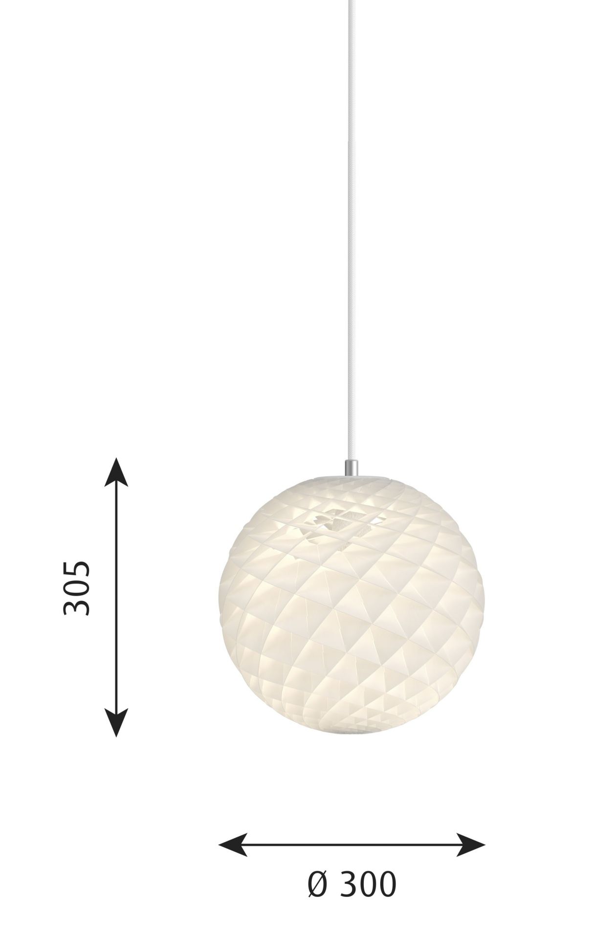 Patera 300 Pendant Light Louis Poulsen 