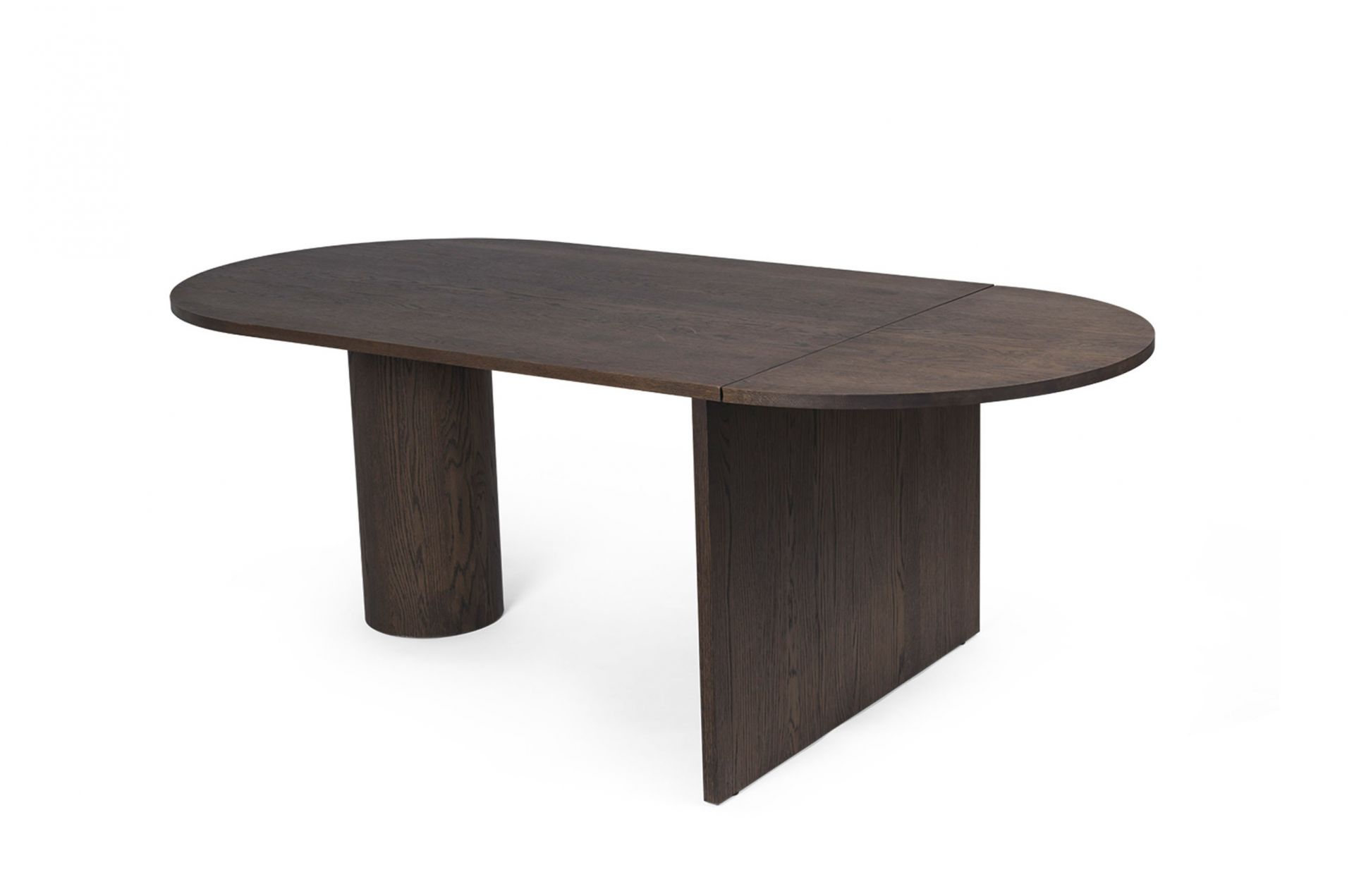 Pylo Dining Table Dark Stained Oak Ferm Living
