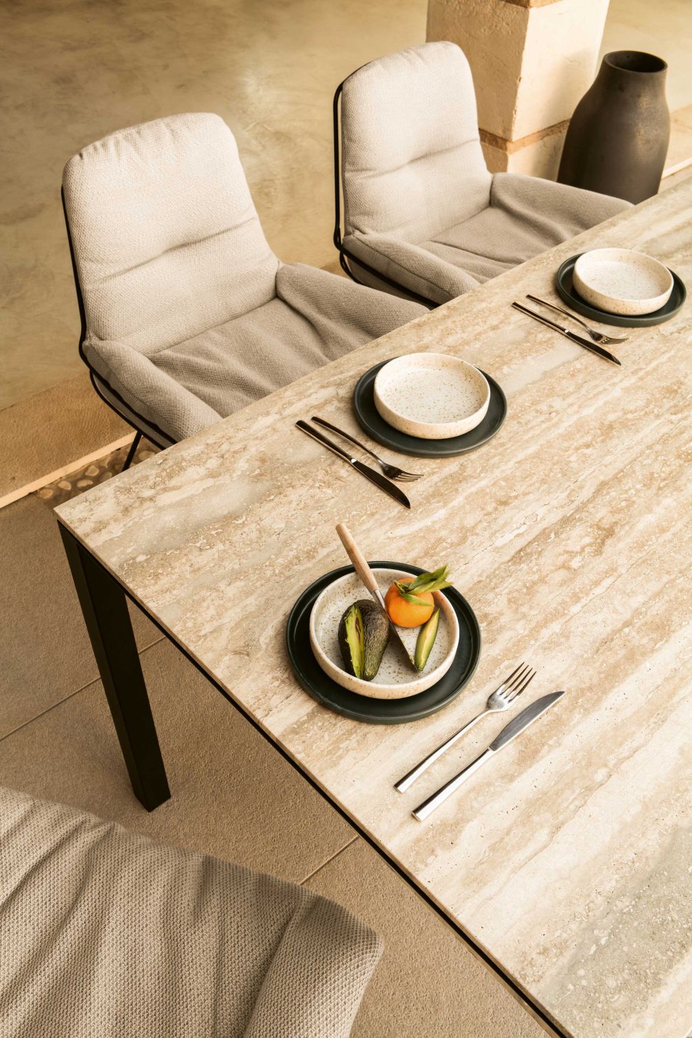 S 600 Outdoor Table Stone Janua