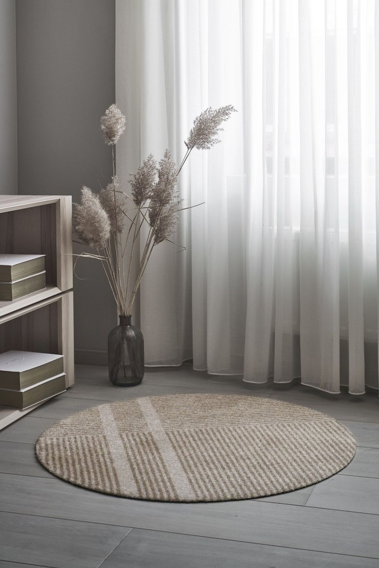 Løype Indoor / Outdoor doormat W 60 x D 85 cm / BREEZY BEIGE Heymat SINGLE PIECE