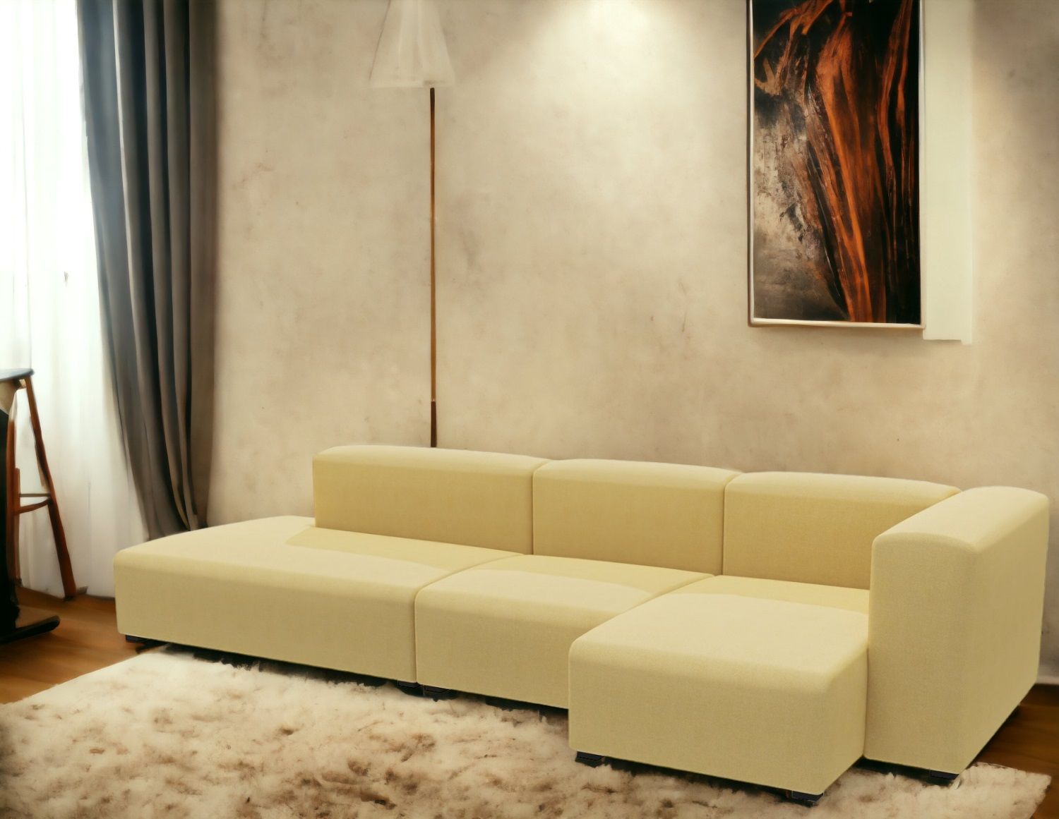 Mags Soft Sofa 3-seater Combination 3 Hay