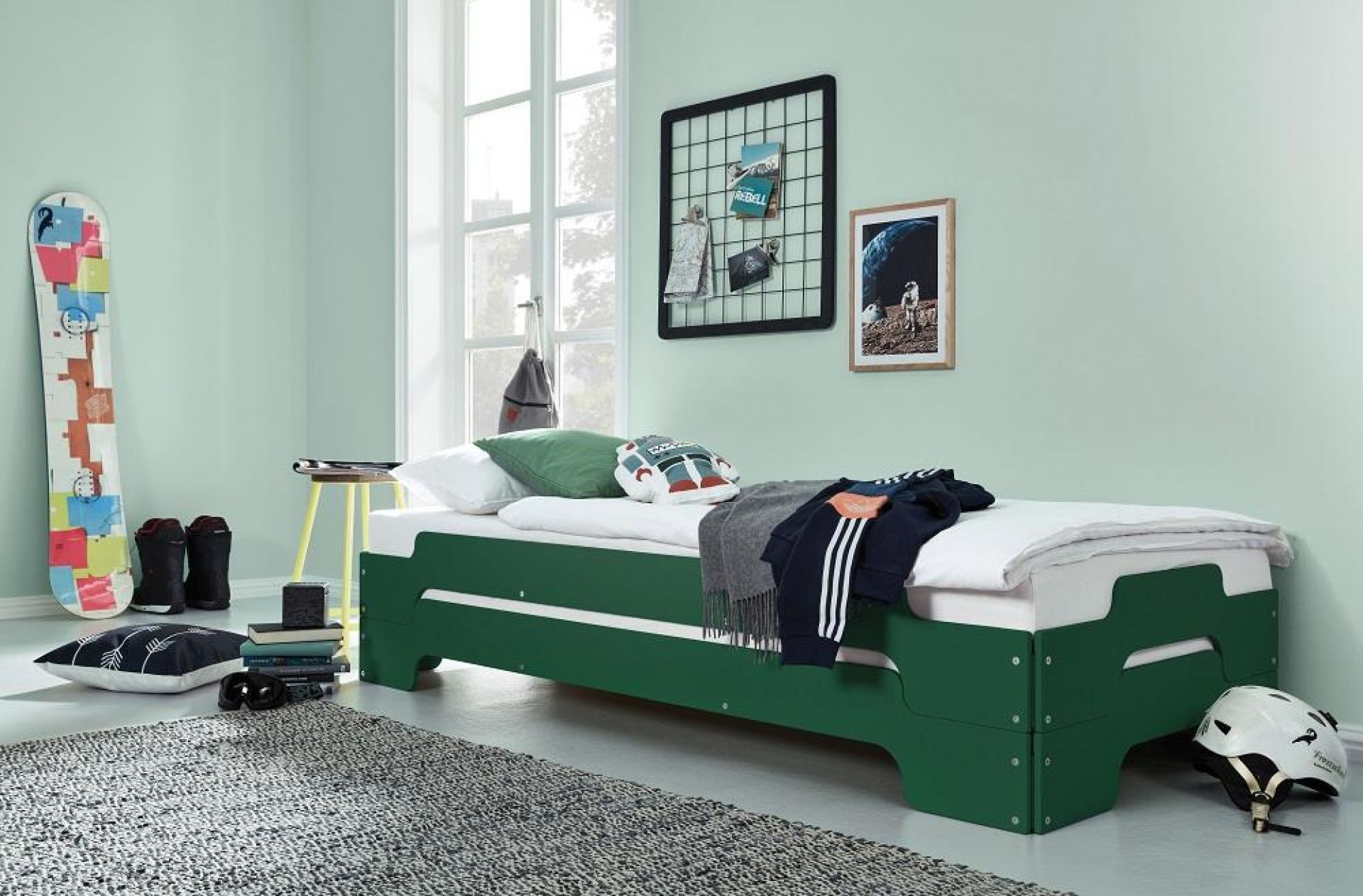 Stacking bed Lacquer Klassik / Komfort Müller Möbelwerkstätten