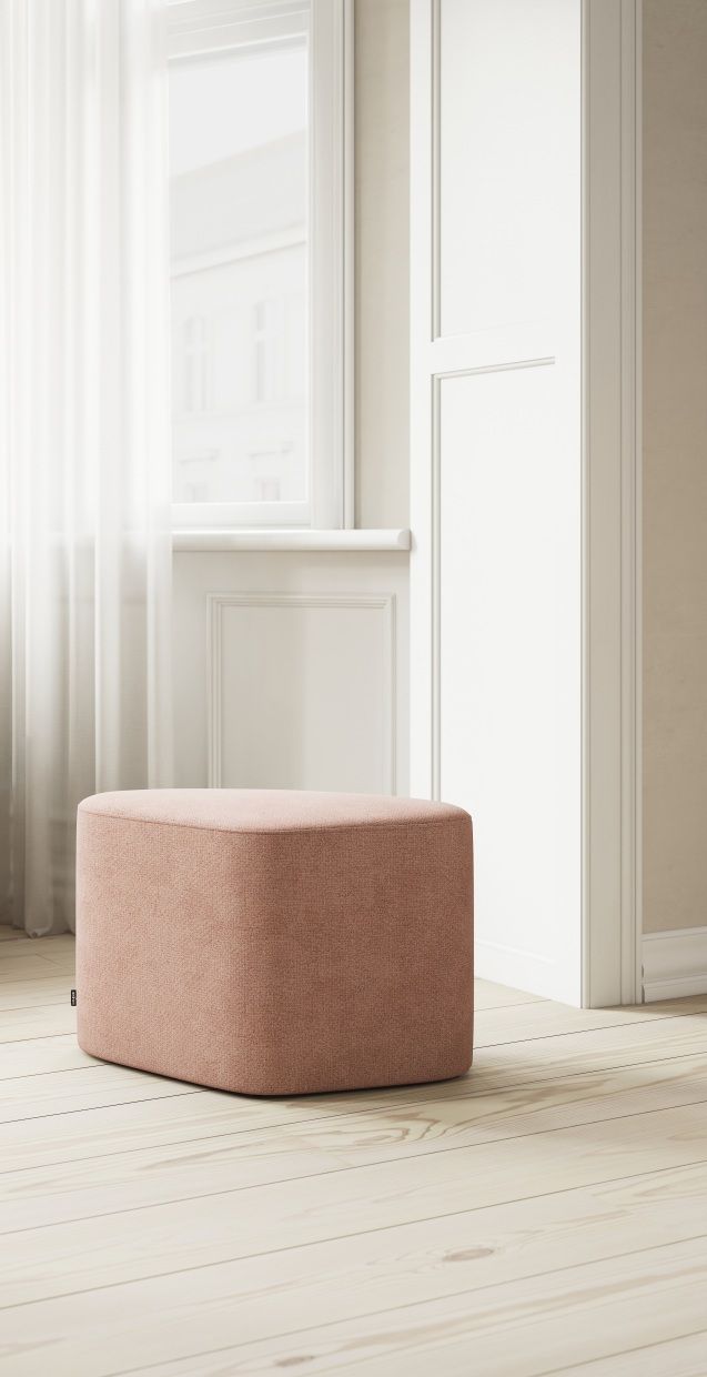 Madison pouf stool novoform