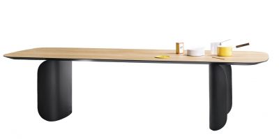 Barry Table Flamed Oak Miniforms