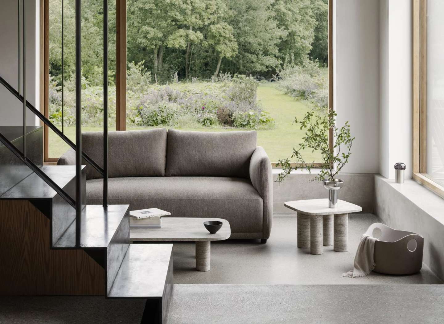 Volos coffee table W 100 x D 70 x H 26 cm Blomus