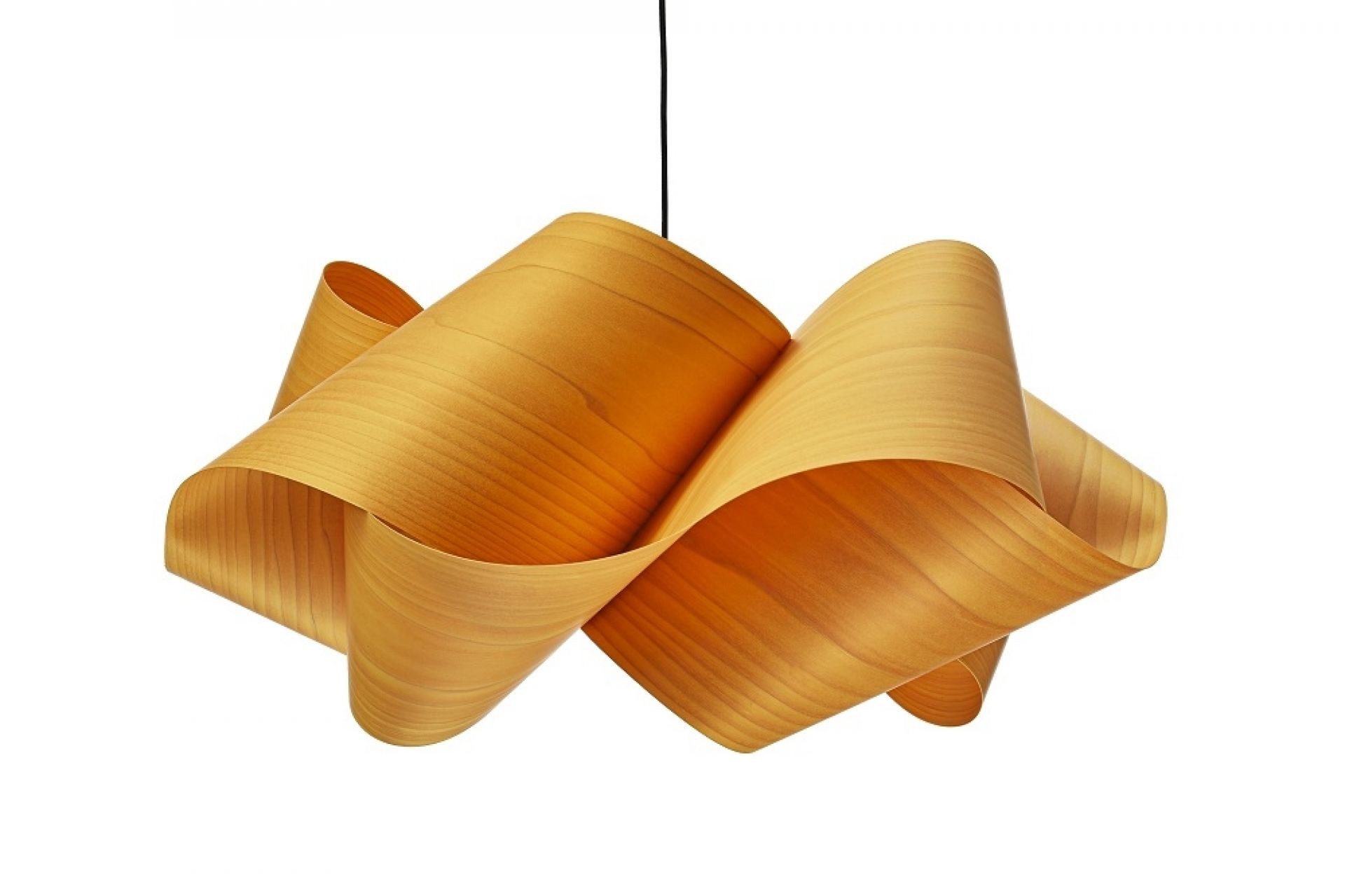 Swirl Pendant lamp large LZF Lamps 24 Yellow