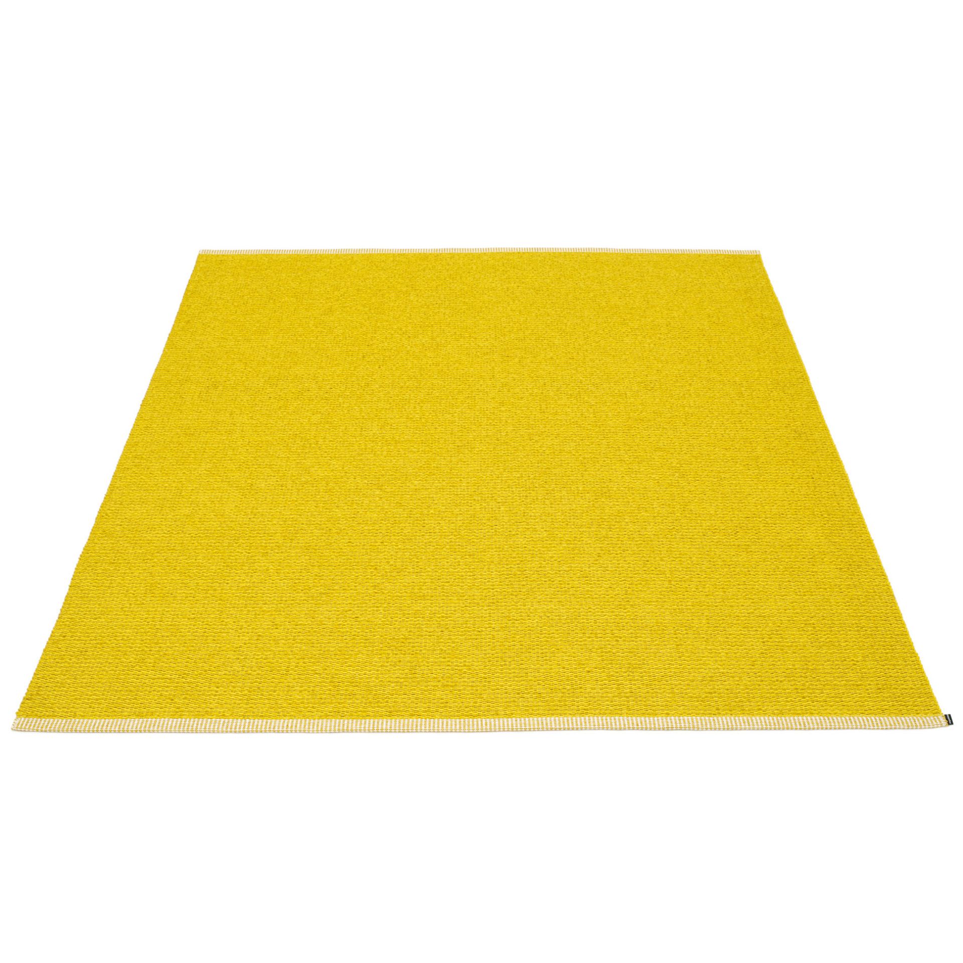 Mono Plastic Carpet 180x220 Pappelina Mustard