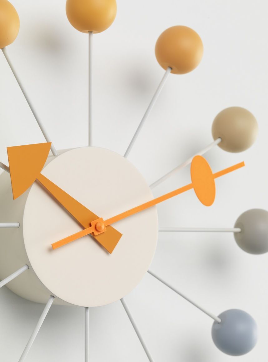 Ball Clock Wall Clock Sunrise Vitra LIMITED EDITION  