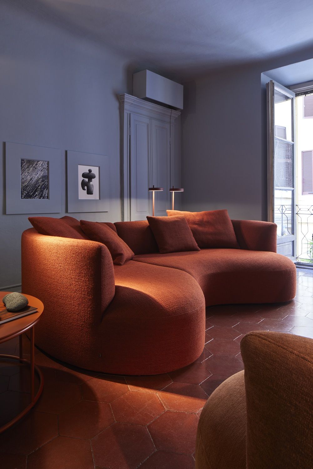 Siwa sofa small with lounger Cor