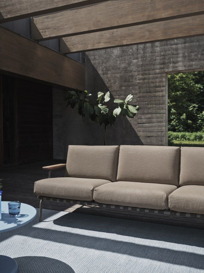 Settle 3-Seater Sofa Outdoor Muuto 