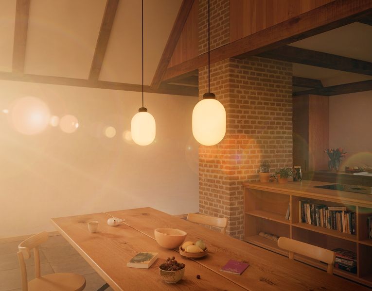 Sun pendant light Grau