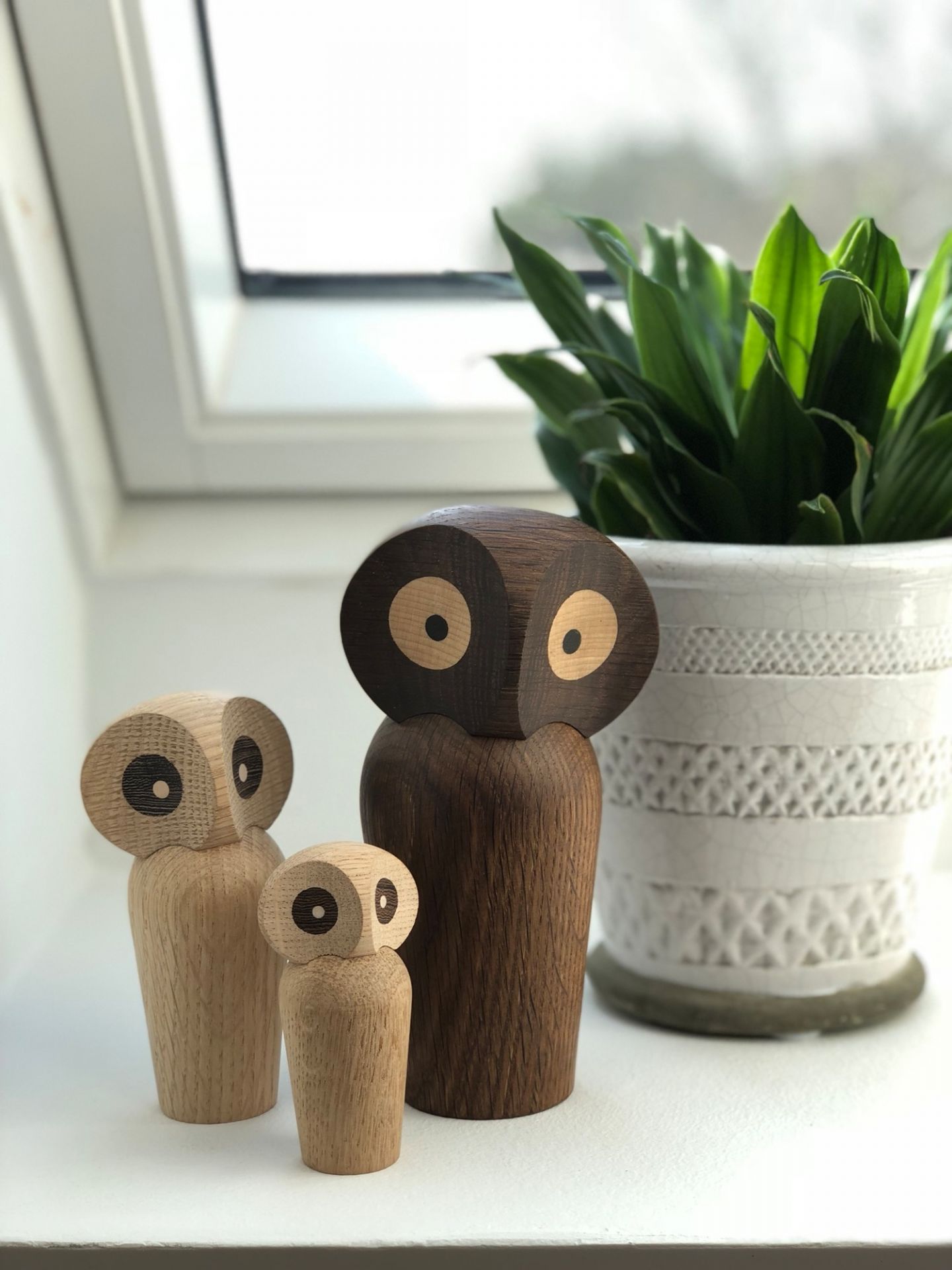 Owl Wooden figure Architectmade SINGLE PIECES