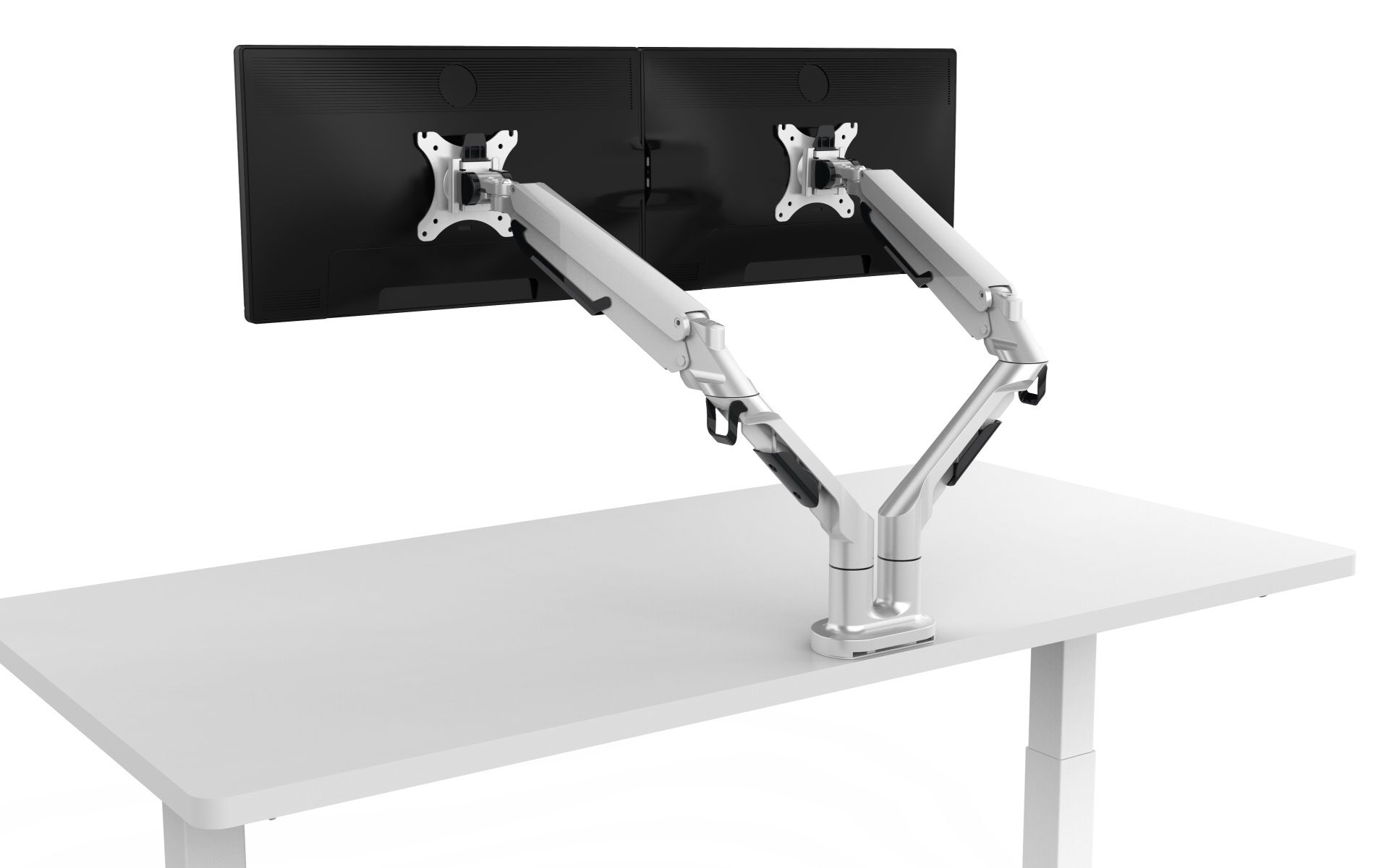 Monitor Swivel arm Hiplift White