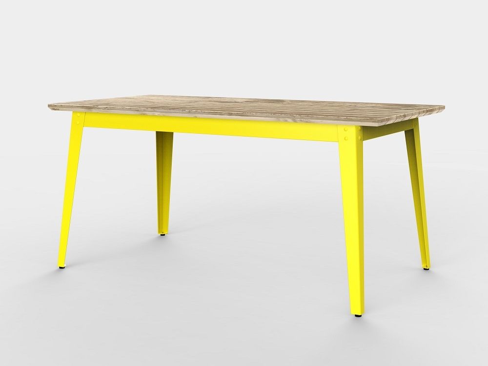 6Grad outdoor table Jan Cray Yellow lumber raw