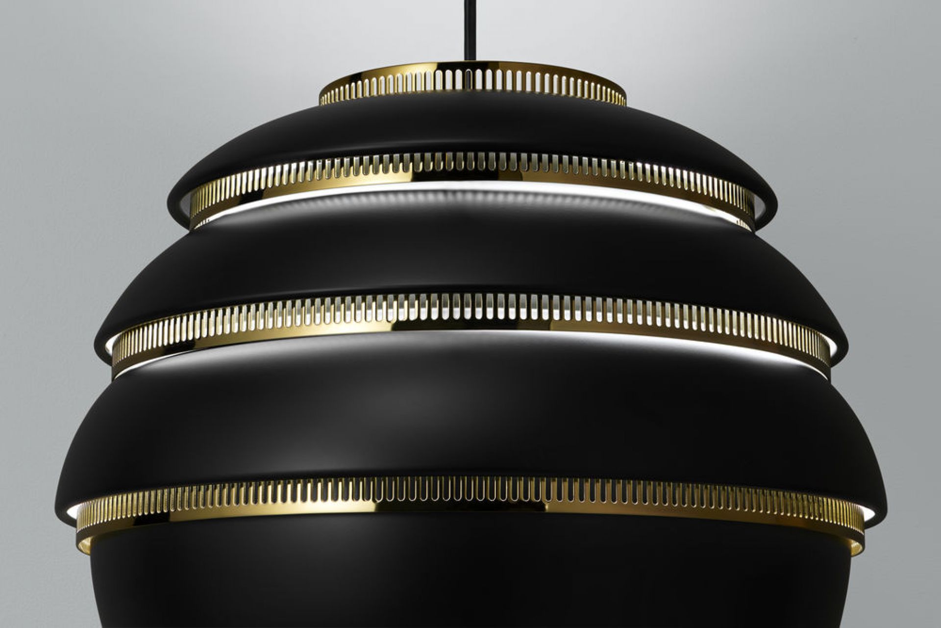 A331 Beehive Pendant light black Artek QUICK SHIP