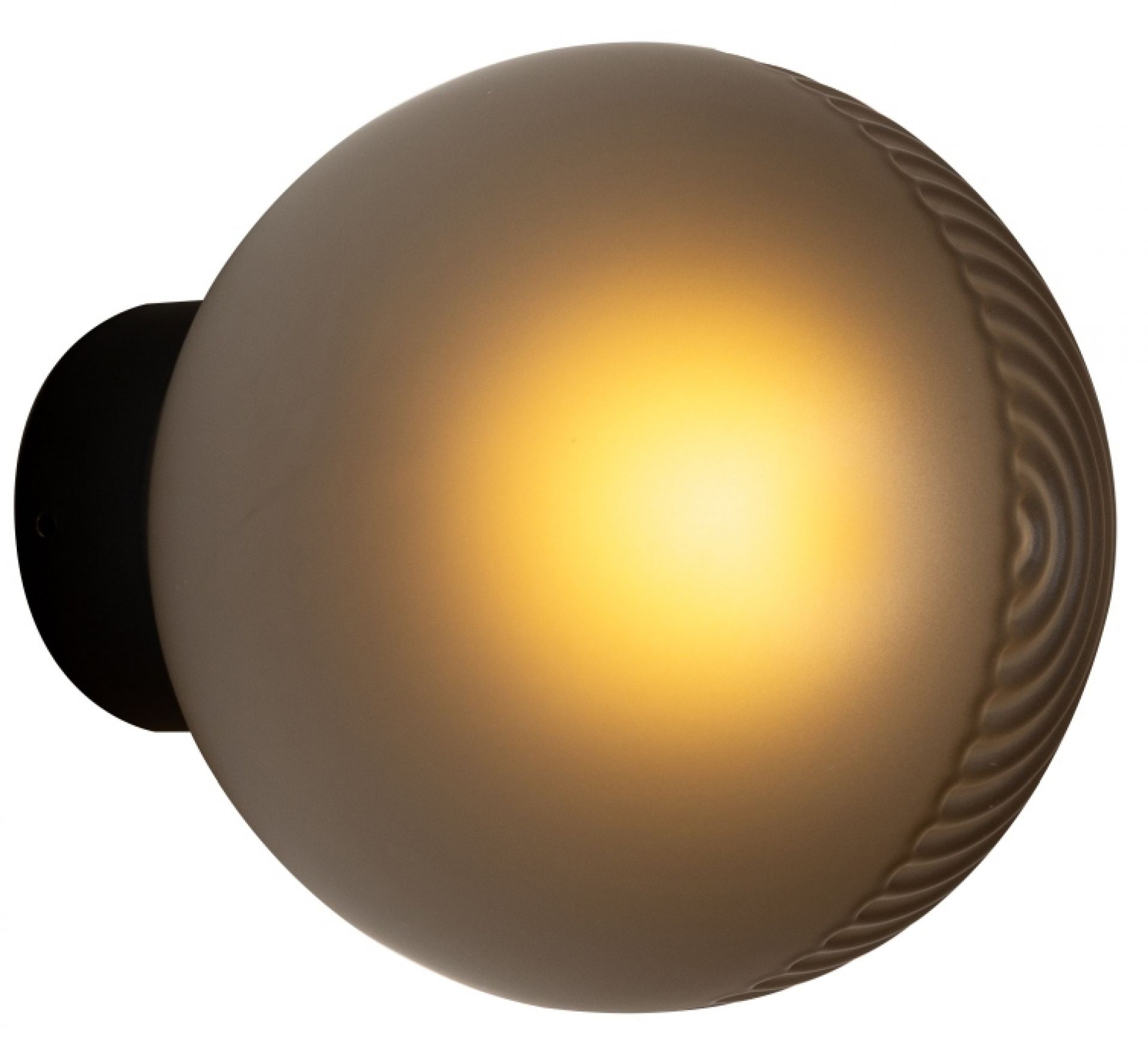 Stellar wall one Wall lamp Smoke grey/black  Pulpo