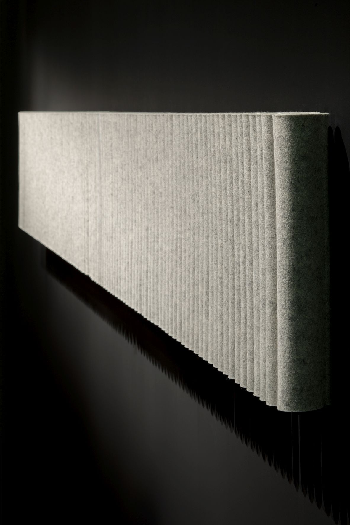Wave wall module landscape format incl. 2 wall brackets for on-site mounting Hey Sign