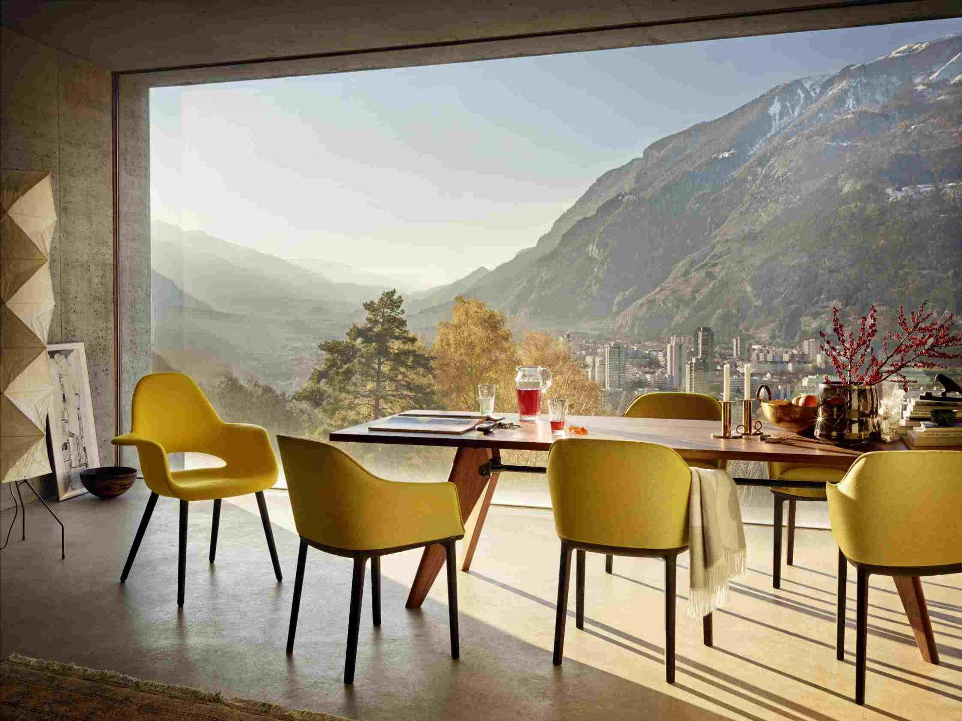 Table S.A.M Bois Table W 90 x L 180 cm Vitra