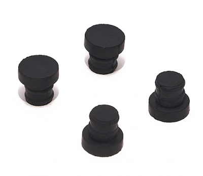 Rubber stoppers set of 4 for Eiermann tables Richard Lampert