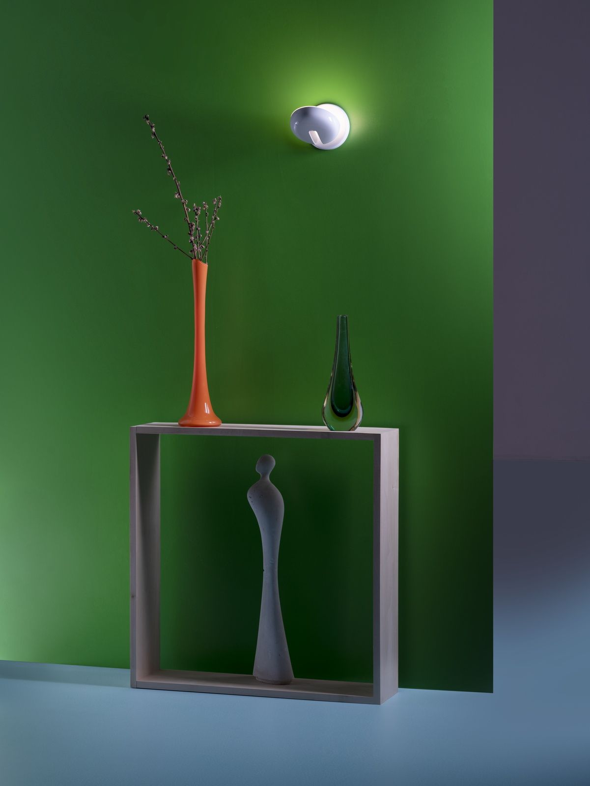 Cabriolette wall lamp white Martinelli Luce
