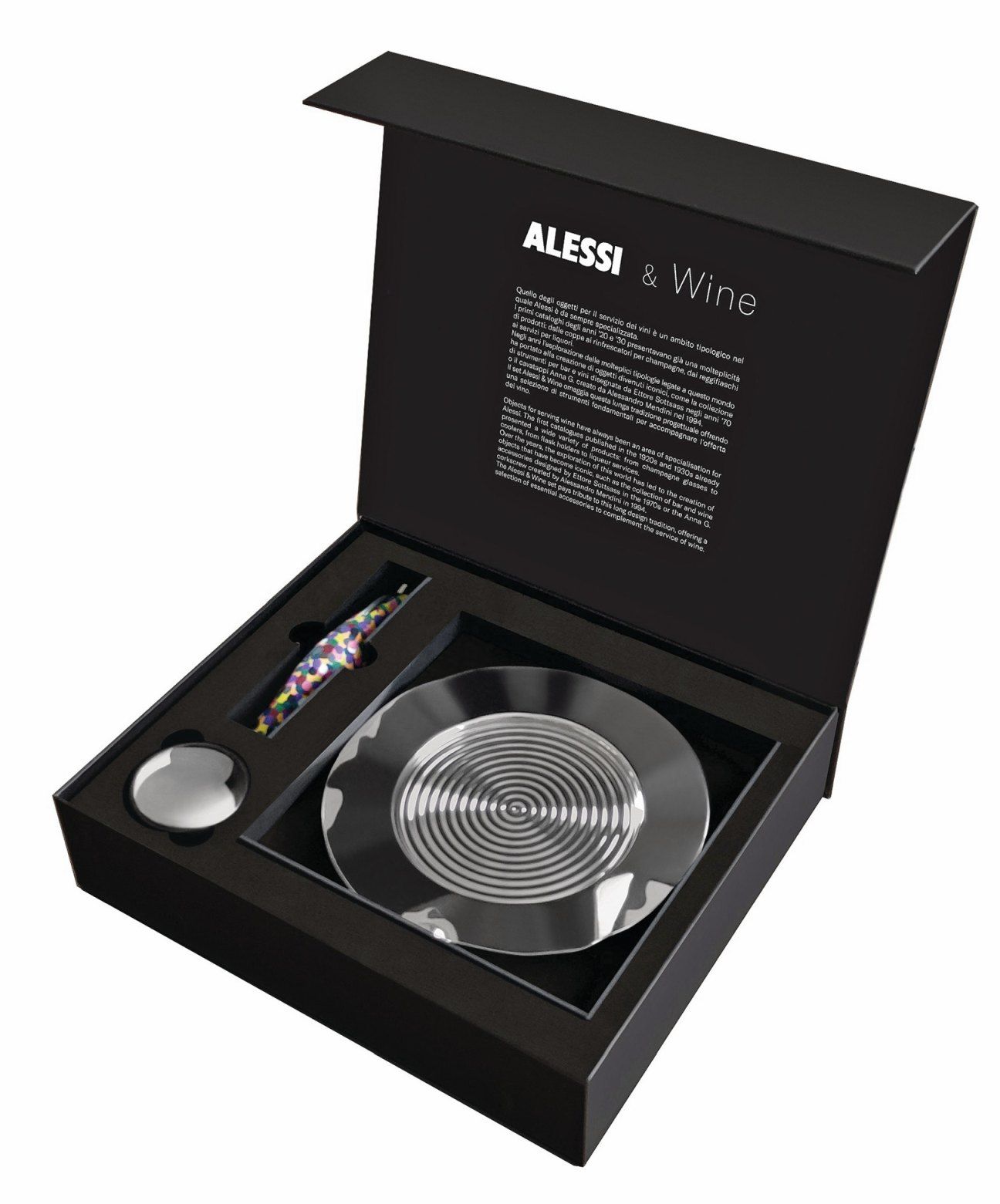 GAM32SET Alessi & Wine Set Parrot Gift Set Wine Alessi SINGLE PIECES