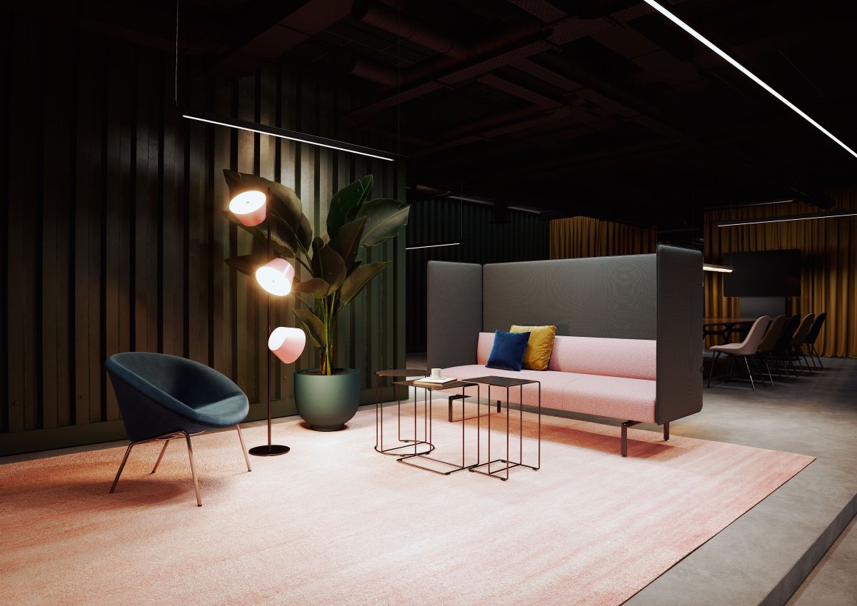 Muud Lite Freestanding sofa Walter Knoll