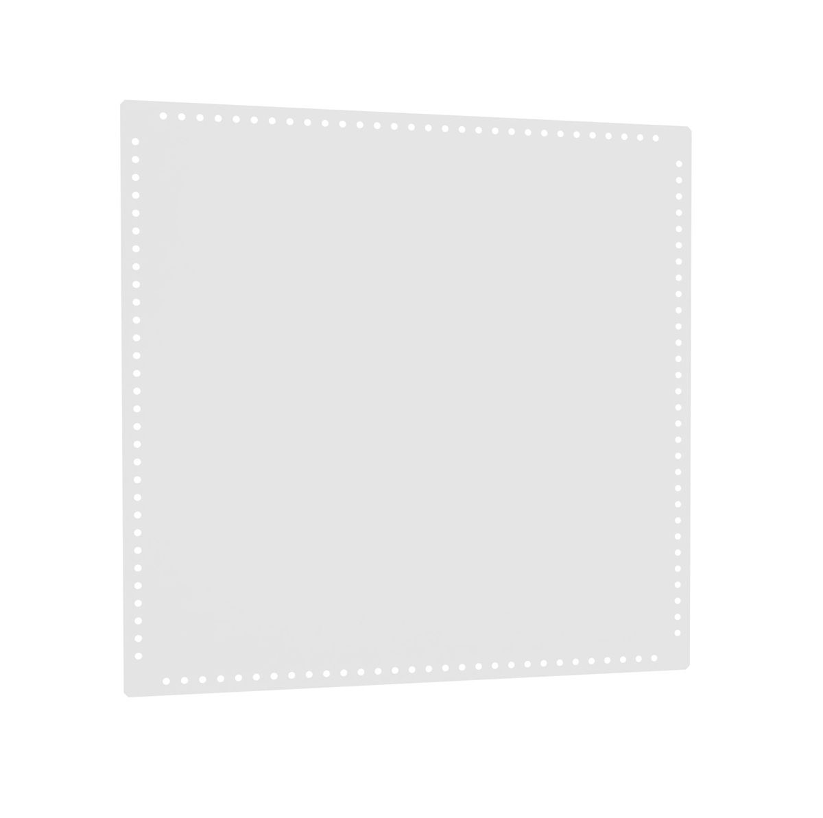 USM Haller Shelf perforated Spare part 50 x 35 cm Pure White