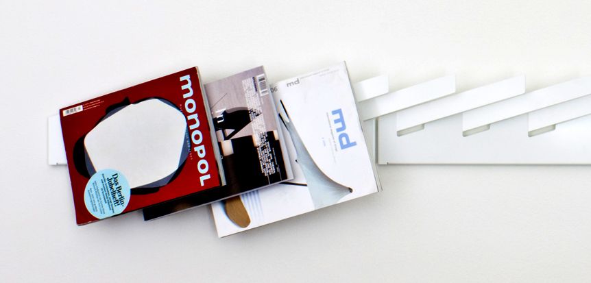 Mr_magazine holder Linea1 by Müller Möbelwerkstätten