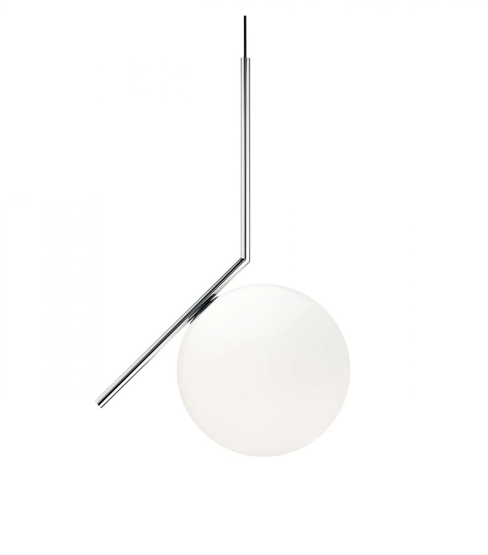 IC Lights S2 Pendant lamp Flos chrome 