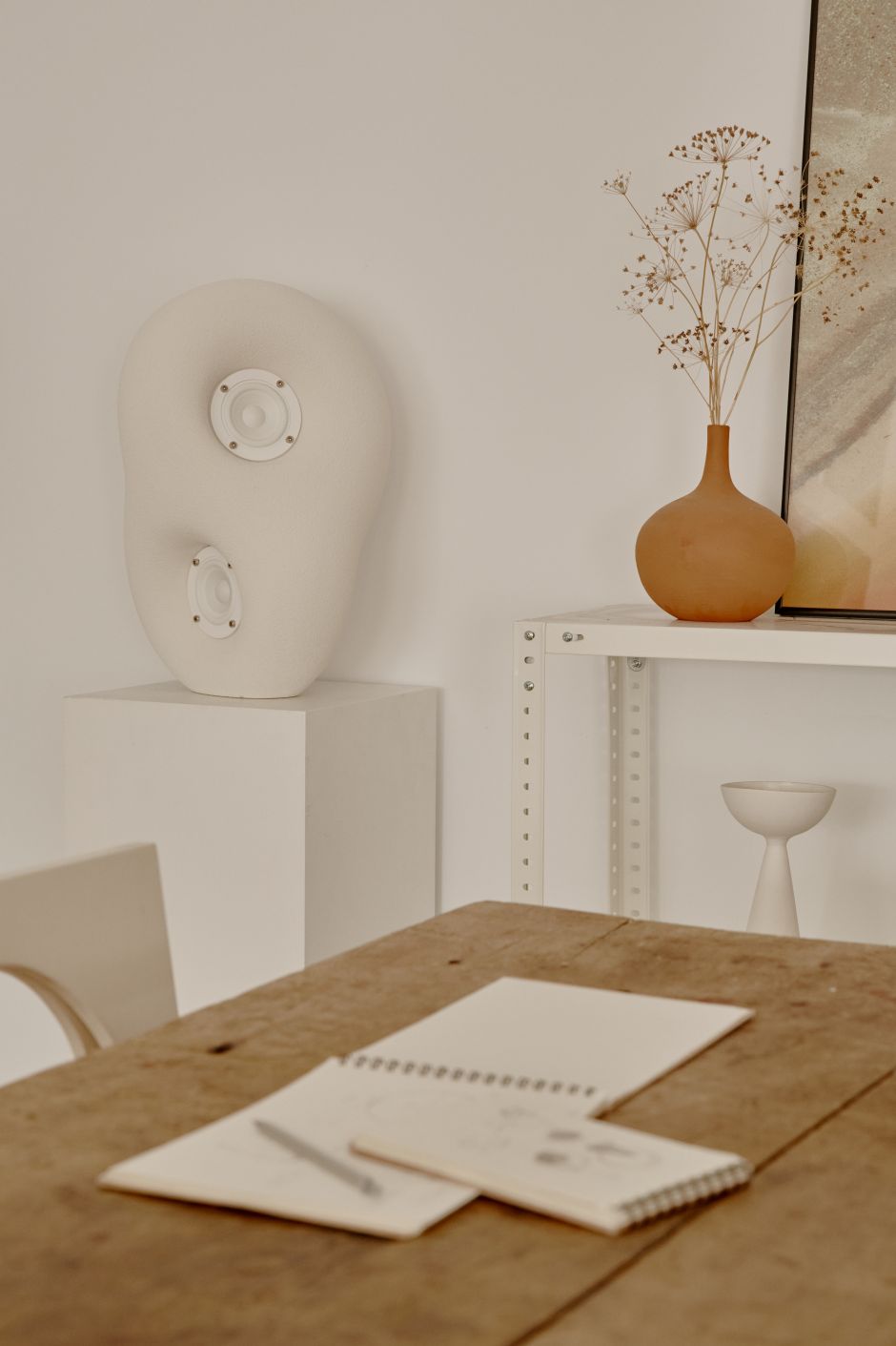 Acoustic sculpture Loudspeaker Transparent