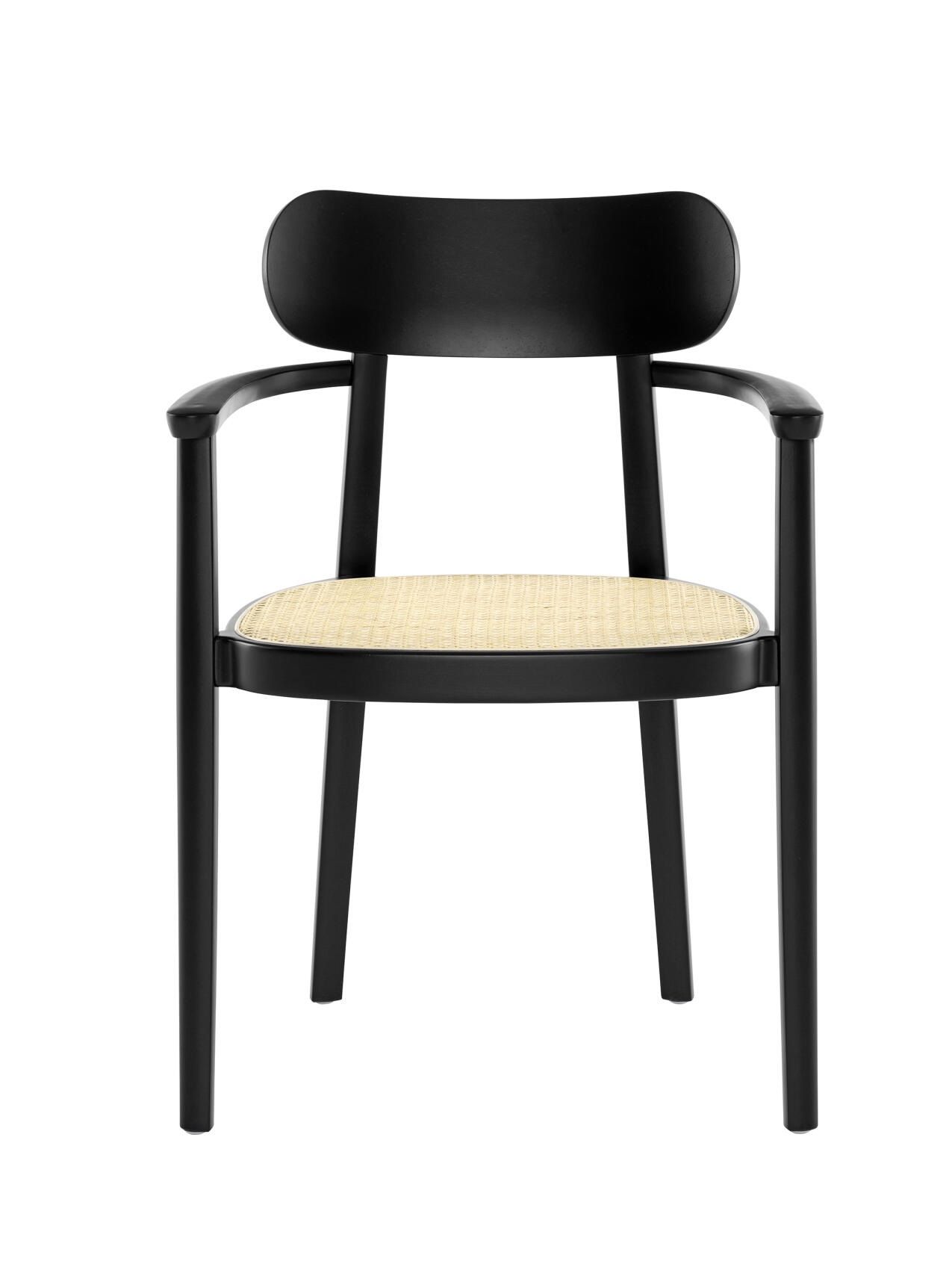 118 FV Wooden chair with armrests Thonet