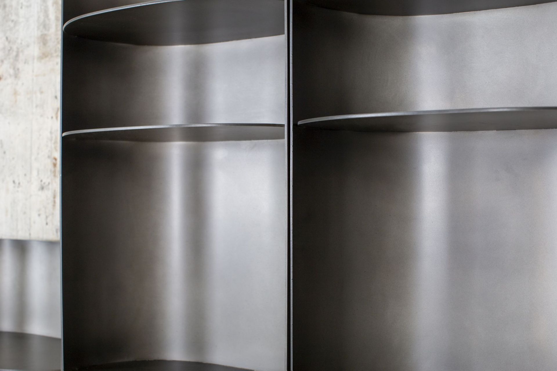 Como shelf small smoky grey Pulpo