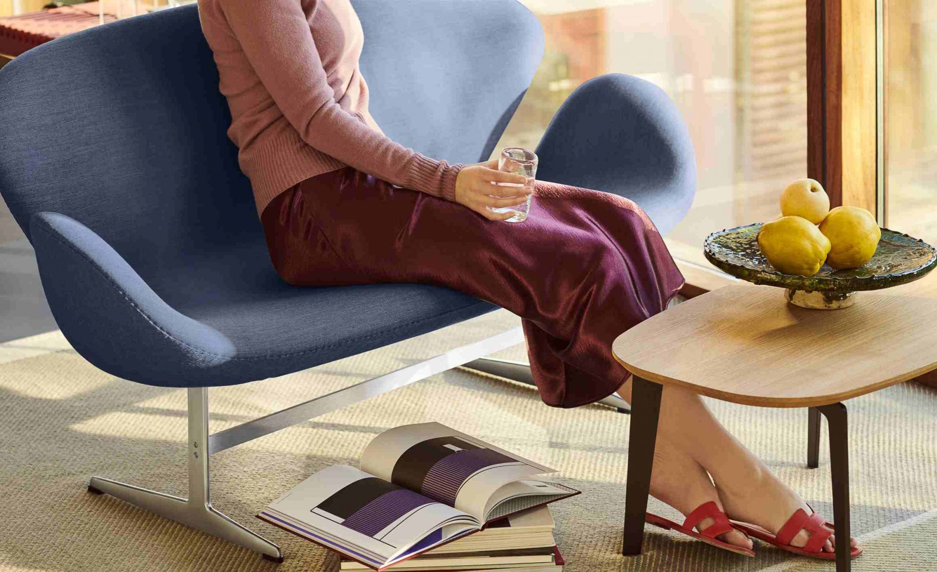 The Swan sofa Fritz Hansen