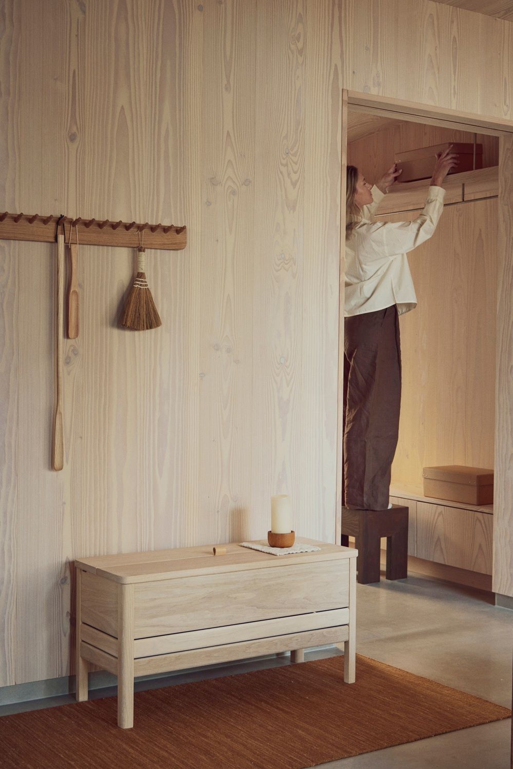 A Line Storage Bench 90 cm Form & Refine