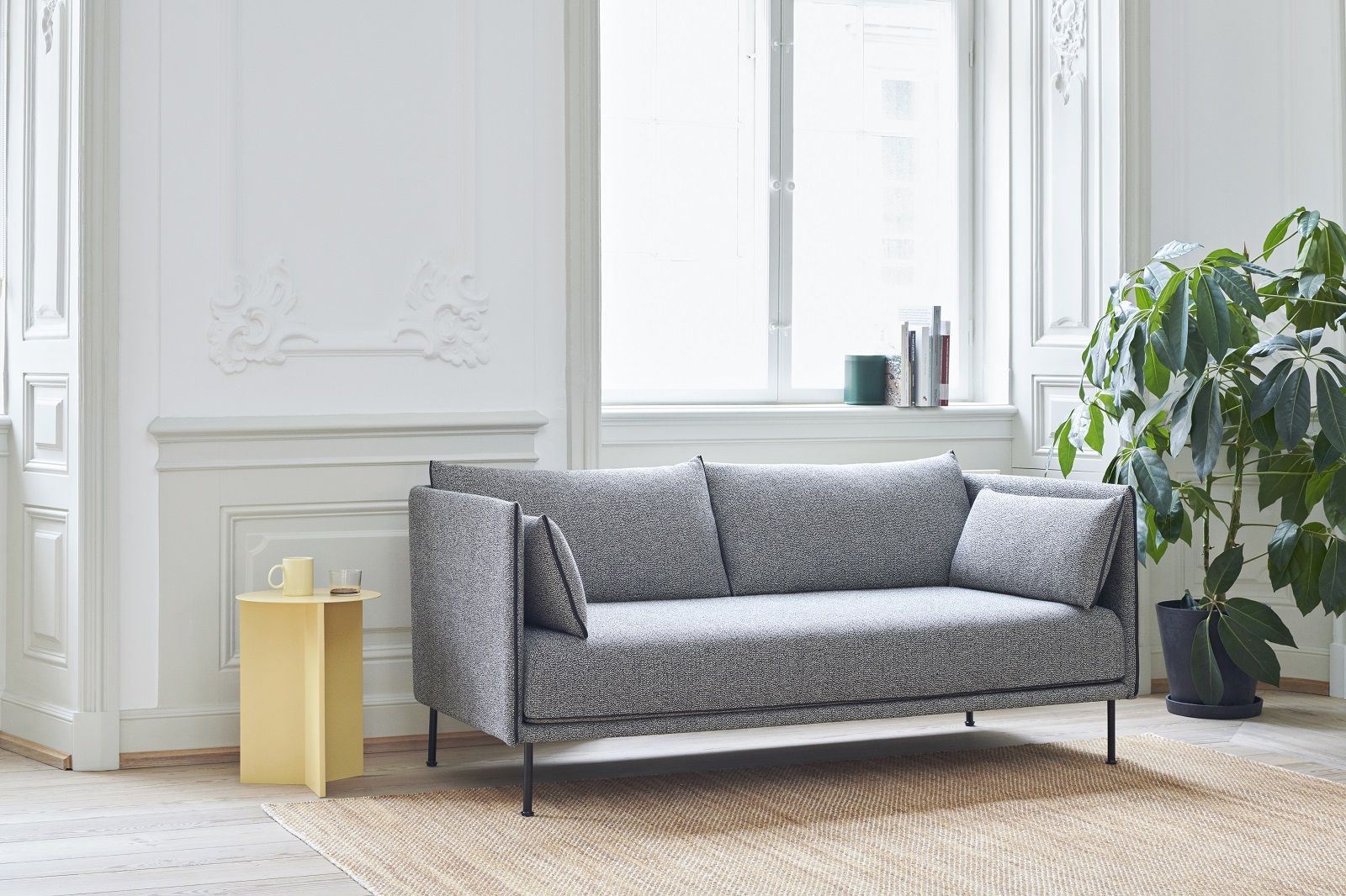 Silhouette Sofa 2-seater Low Hay